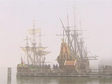 Beroemd Russisch schip in Bataviawerf